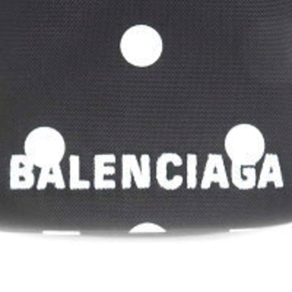 Balenciaga Wheel Drawstring Bag XS Clutch Dot Black White - Picture 6 of 9